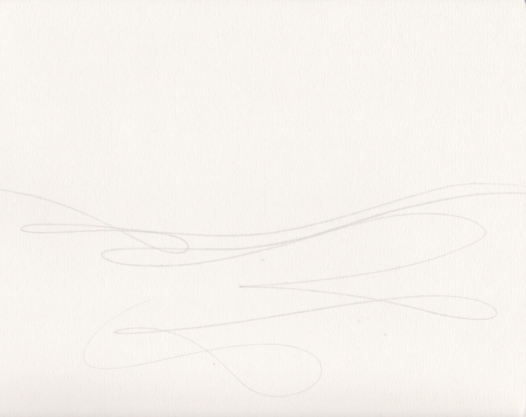 "Linescape: Series 1, Drawing 10" – 11x15in