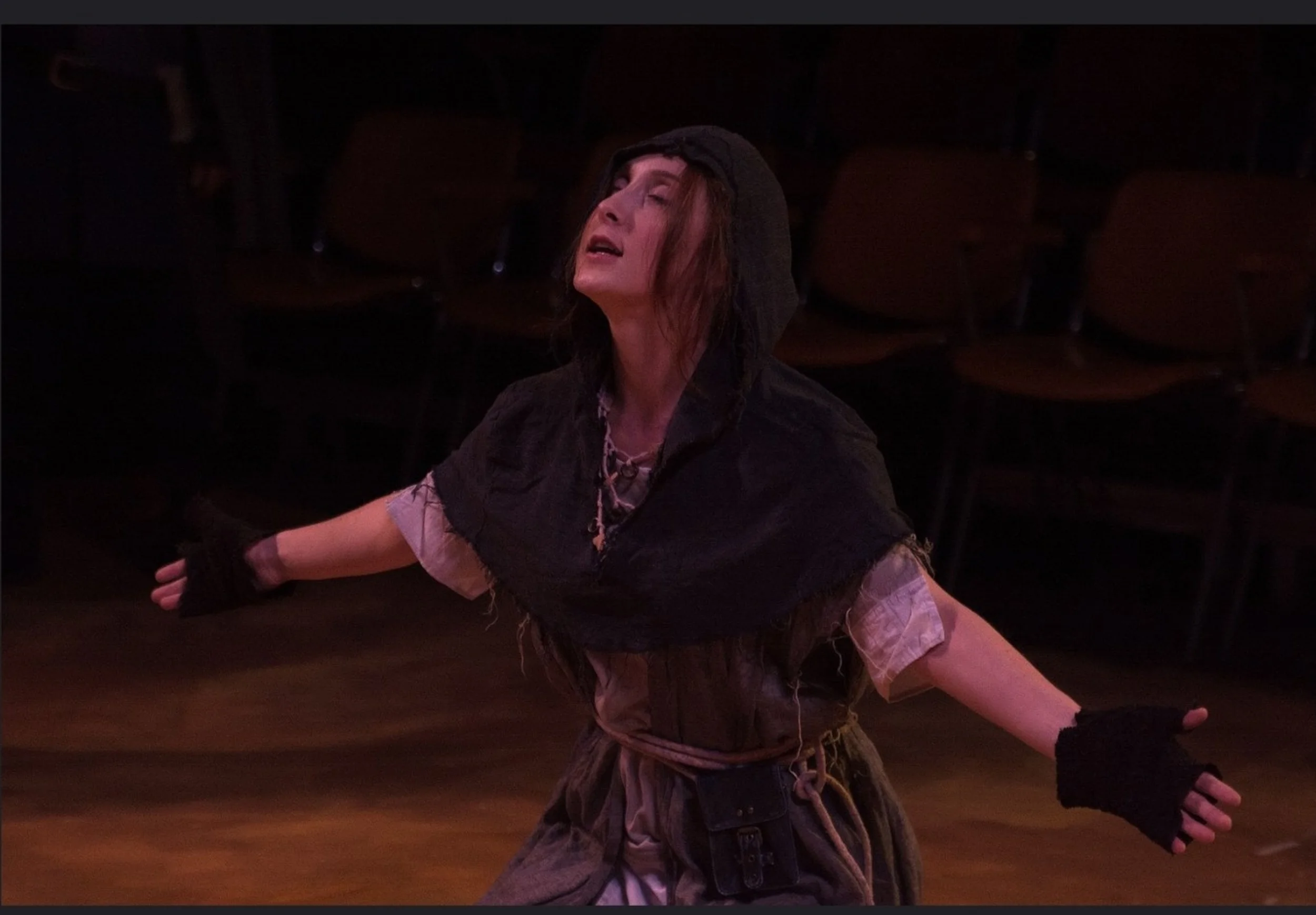King John By William Shakespeare Directed by Rick Barbour Great River Shakespeare Festival ROLE: Constance; Soothsayer (pictured here)