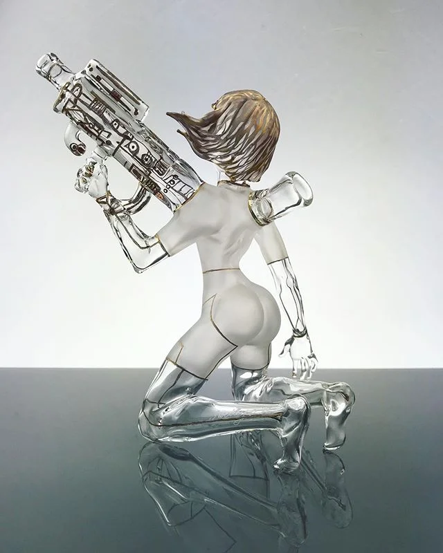 🍑Major (Ghost in the Shell) #sibelley #ghostintheshell #ladyrig #ladypipe #girlswhoblowglass