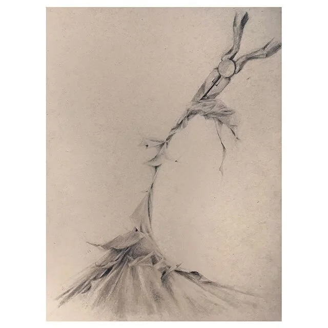A thing that cuts a thing (on-going series). Open Studio today at @assets4artists starting 5pm. come see the details with all the flaws and glory #study #materialstudy #graphite #nonobservationaldrawing #studiosatmassmoca