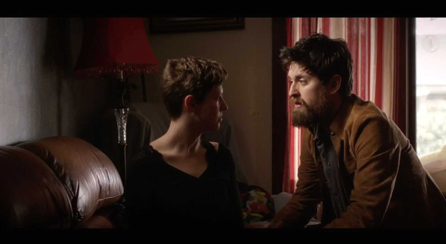 Mona and Zach Conversing.jpg