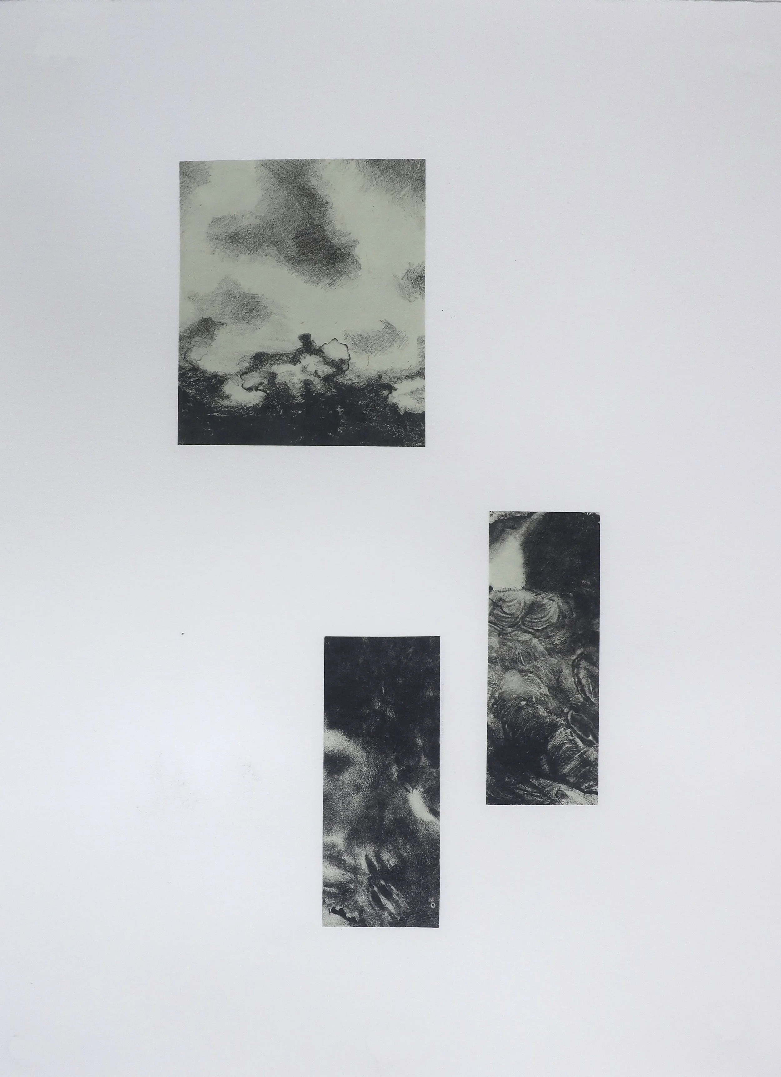 penumbra drift I 2025 Lithograph on Awagami Kozo, Awagami Kitikata and Magnani Pescia 380 × 280