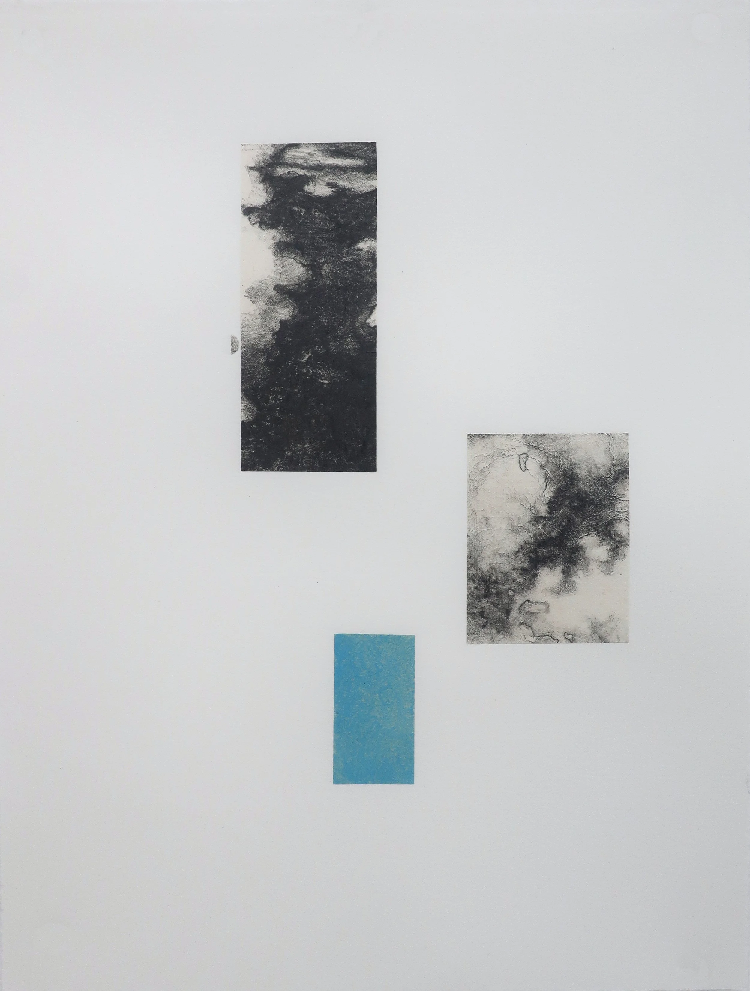 penumbra drift III 2025 Lithograph on Awagami Kozo, Awagami Kitikata and Magnani Pescia 380 × 280