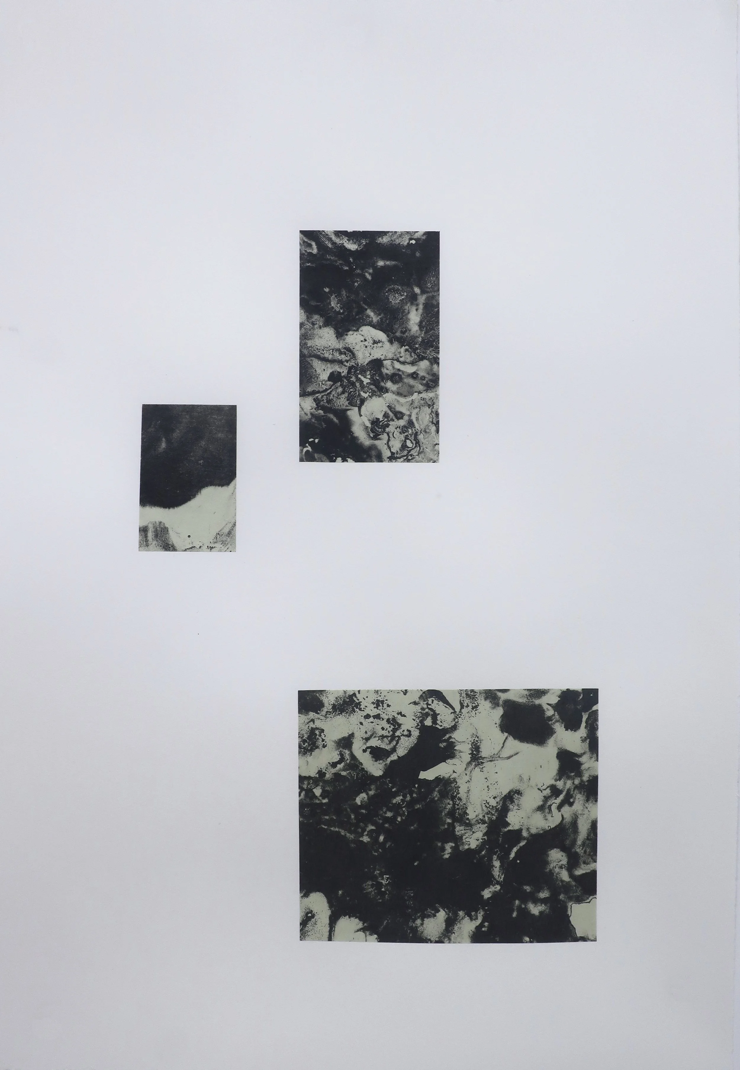 transient front II 2025 Lithograph on Awagami Kozo, Awagami Kitikata and Magnani Pescia 560 × 380
