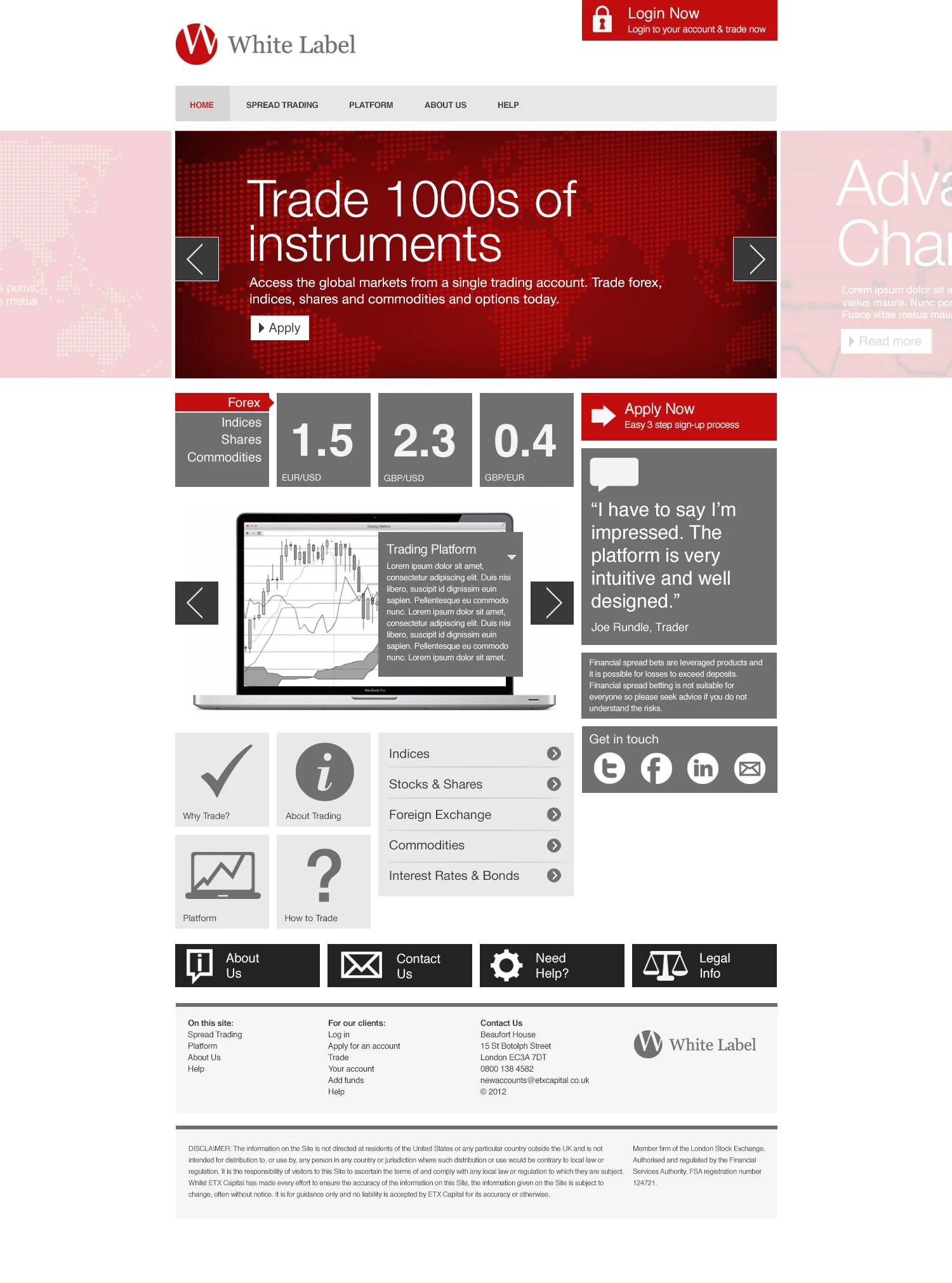 White labelling project