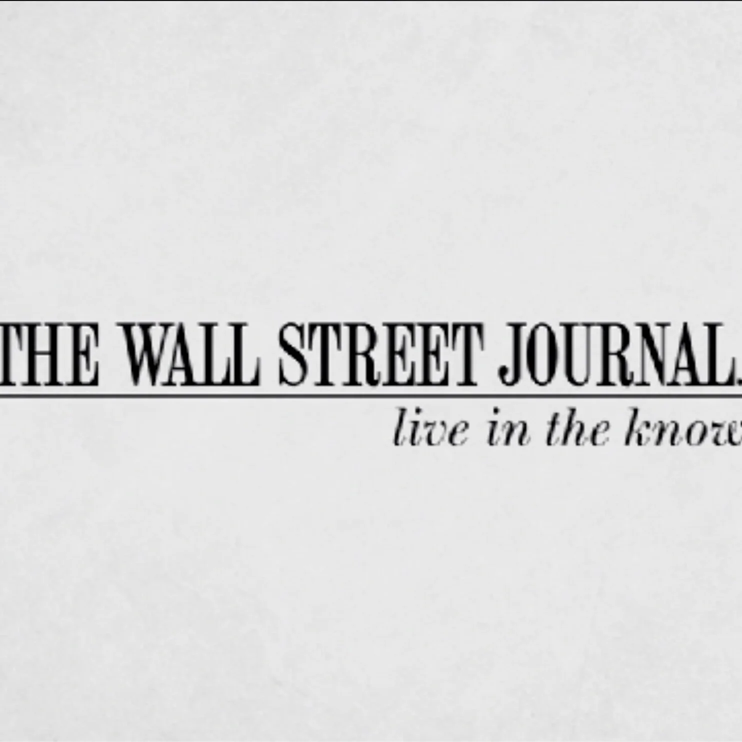 WSJ's In The Know Promo