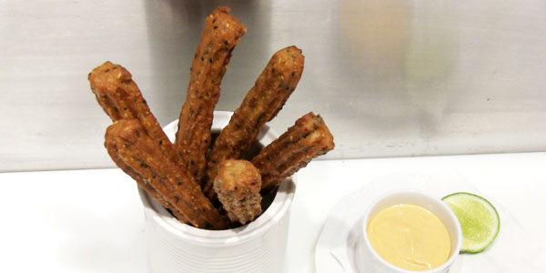 Savory Shrimp Churros