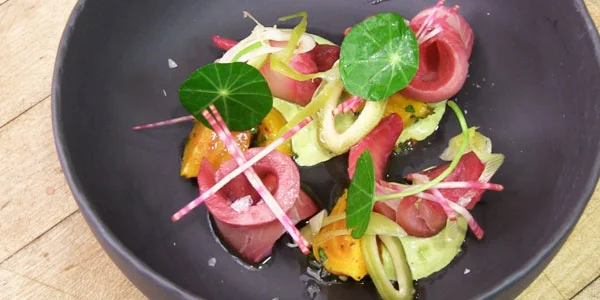 Cured Hamachi from Townsman: The Dish 