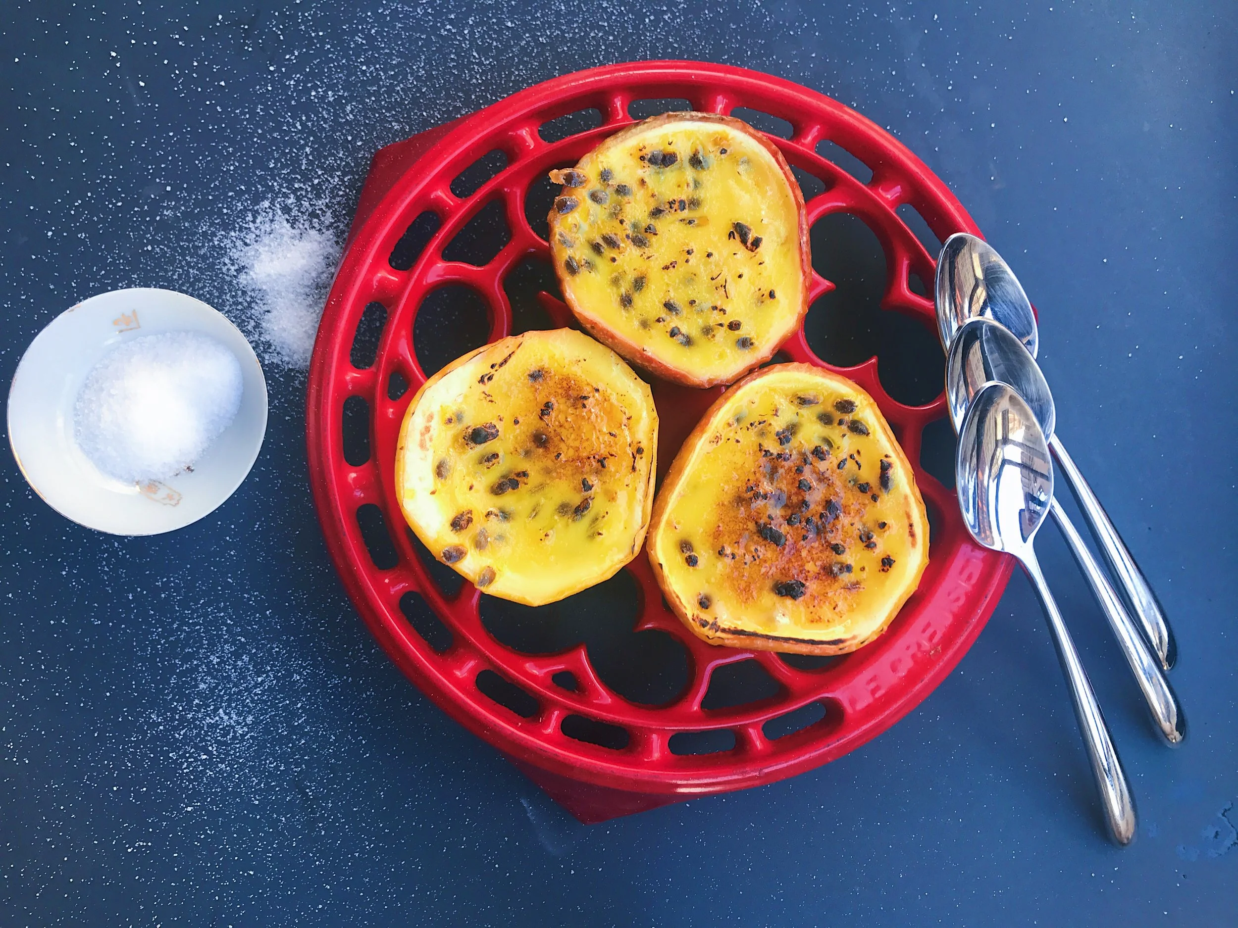 Passion Fruit Brulee