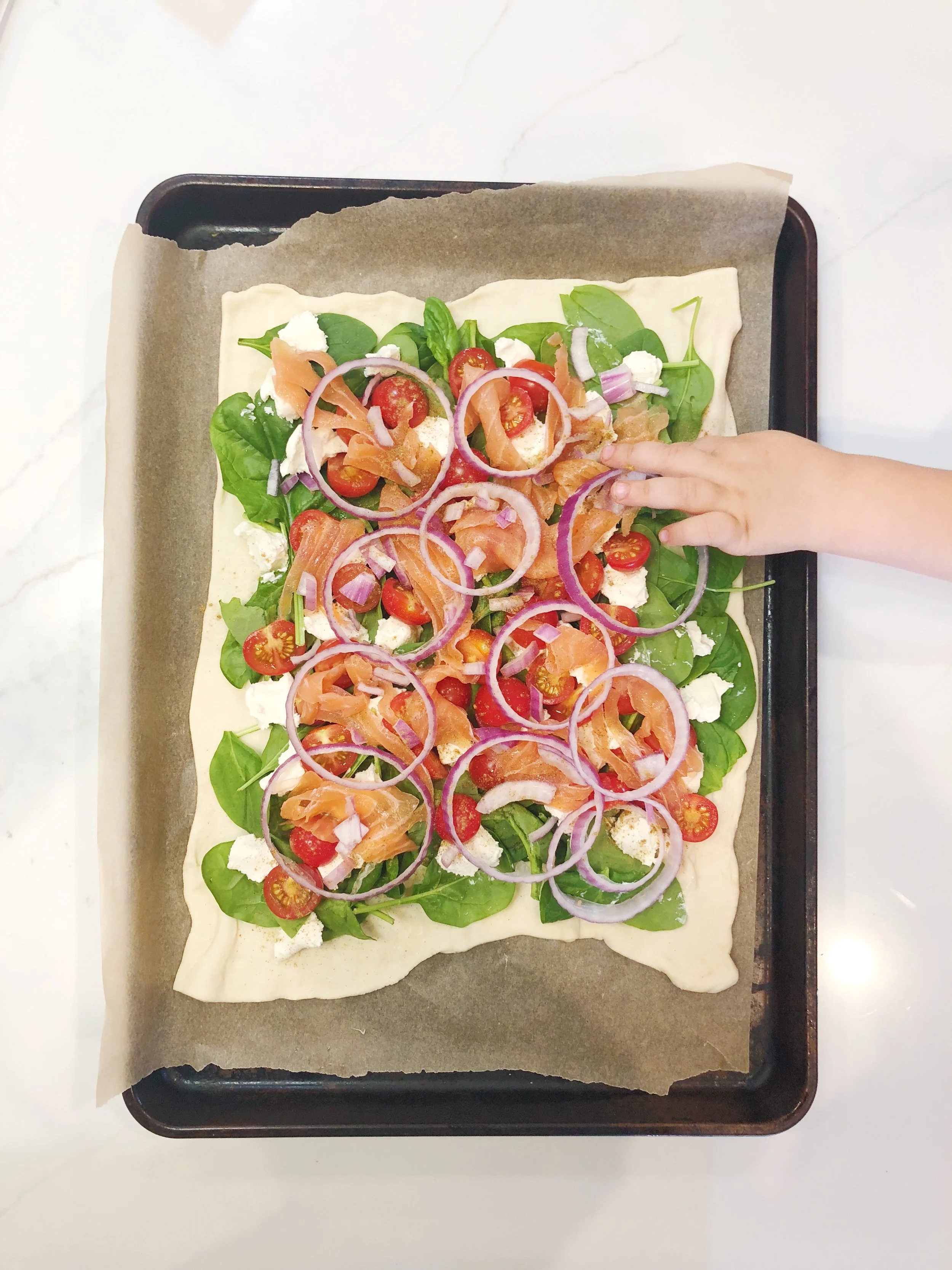 Turn Your Notions Upside-down With This Smoked Salmon Tart