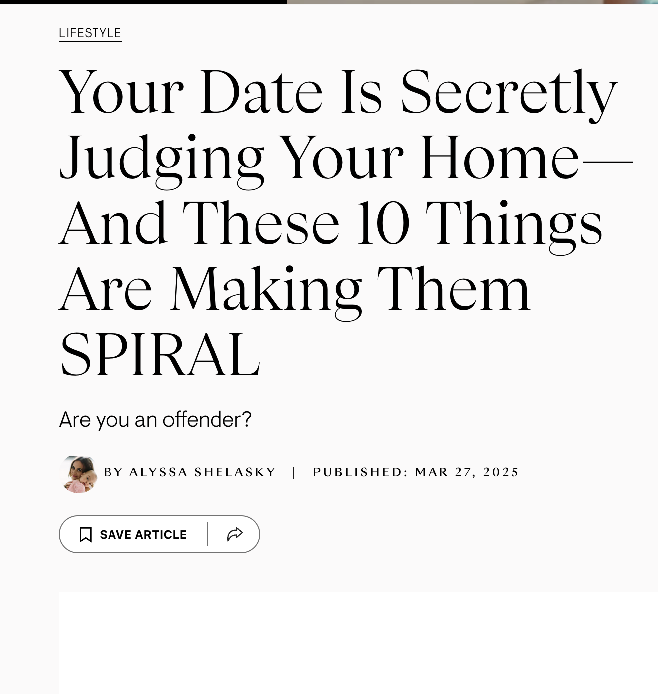 My Dating Advice for House Beautiful 