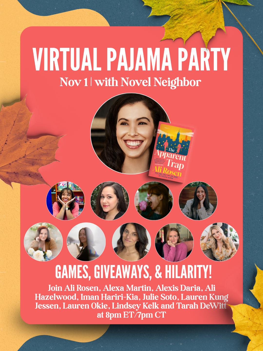 Virtual Pajama Party with Novel Neighbor