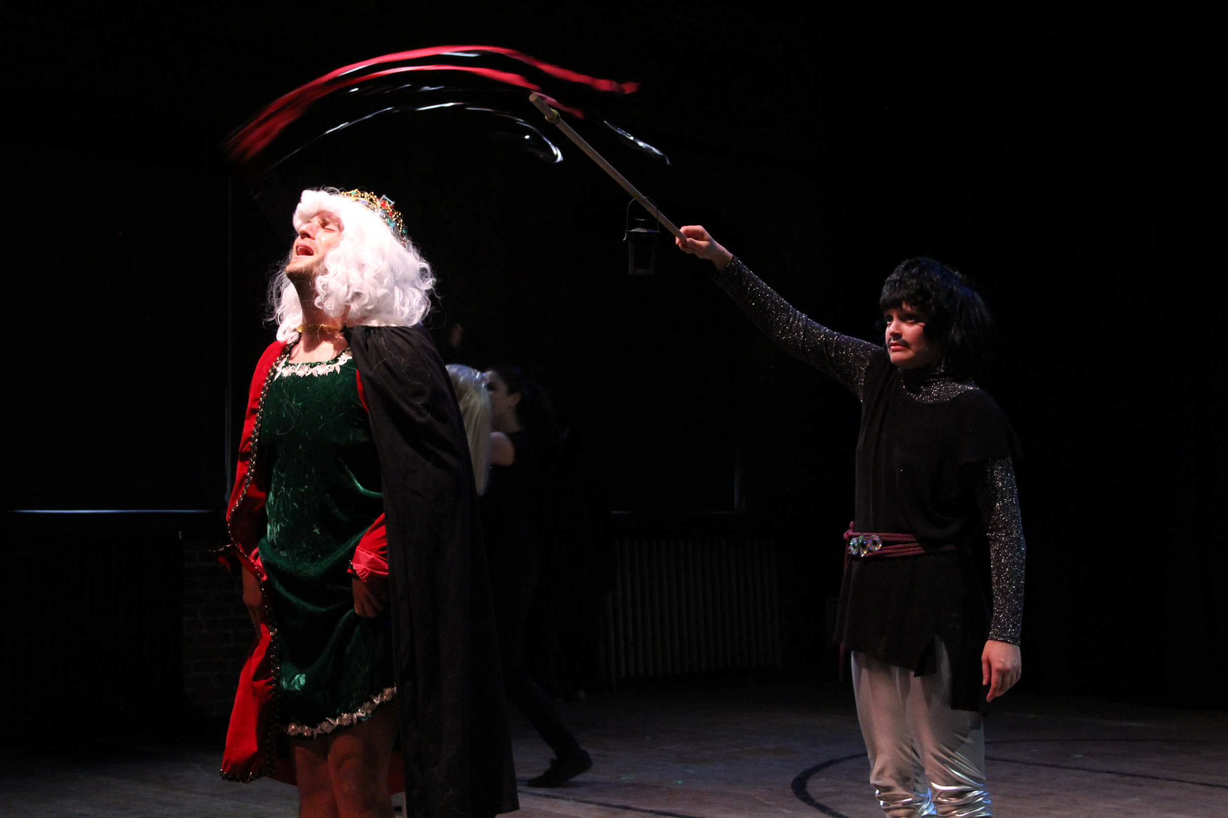  The Gay King in  Cavalcade of Dunces,  Photo by Lindsay Browning 