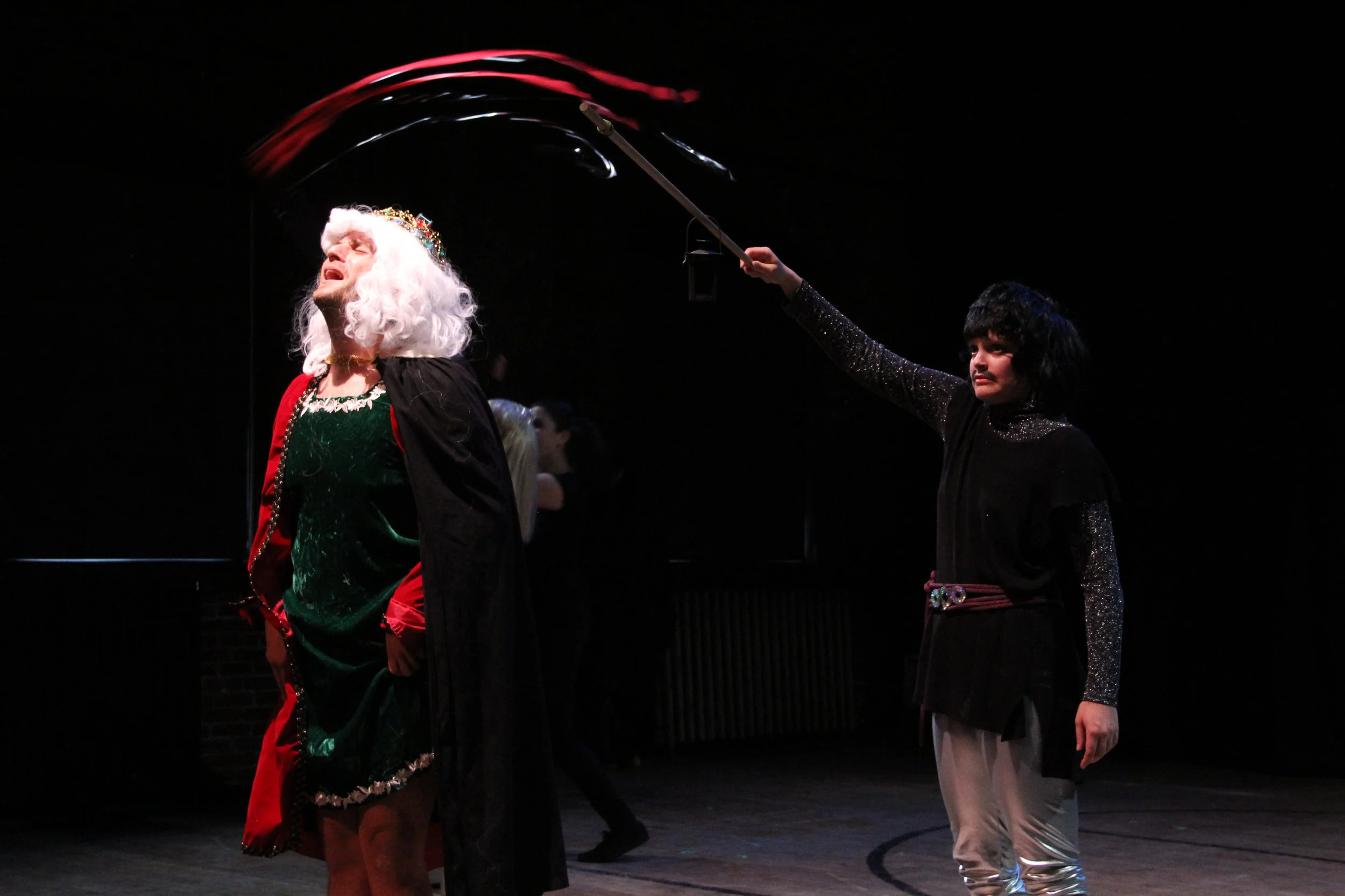 The Gay King in Cavalcade of Dunces, Photo by Lindsay Browning