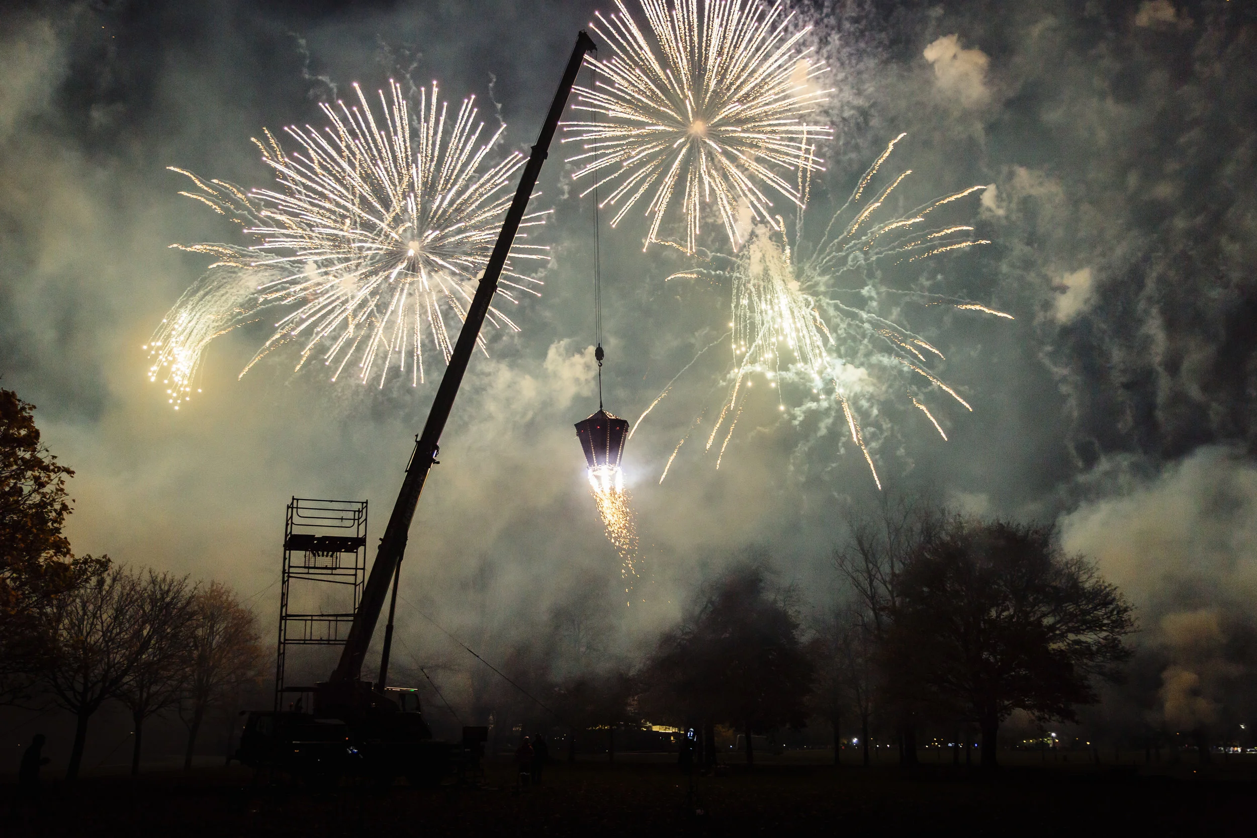 Fireworks & Performance by Walk The Plank