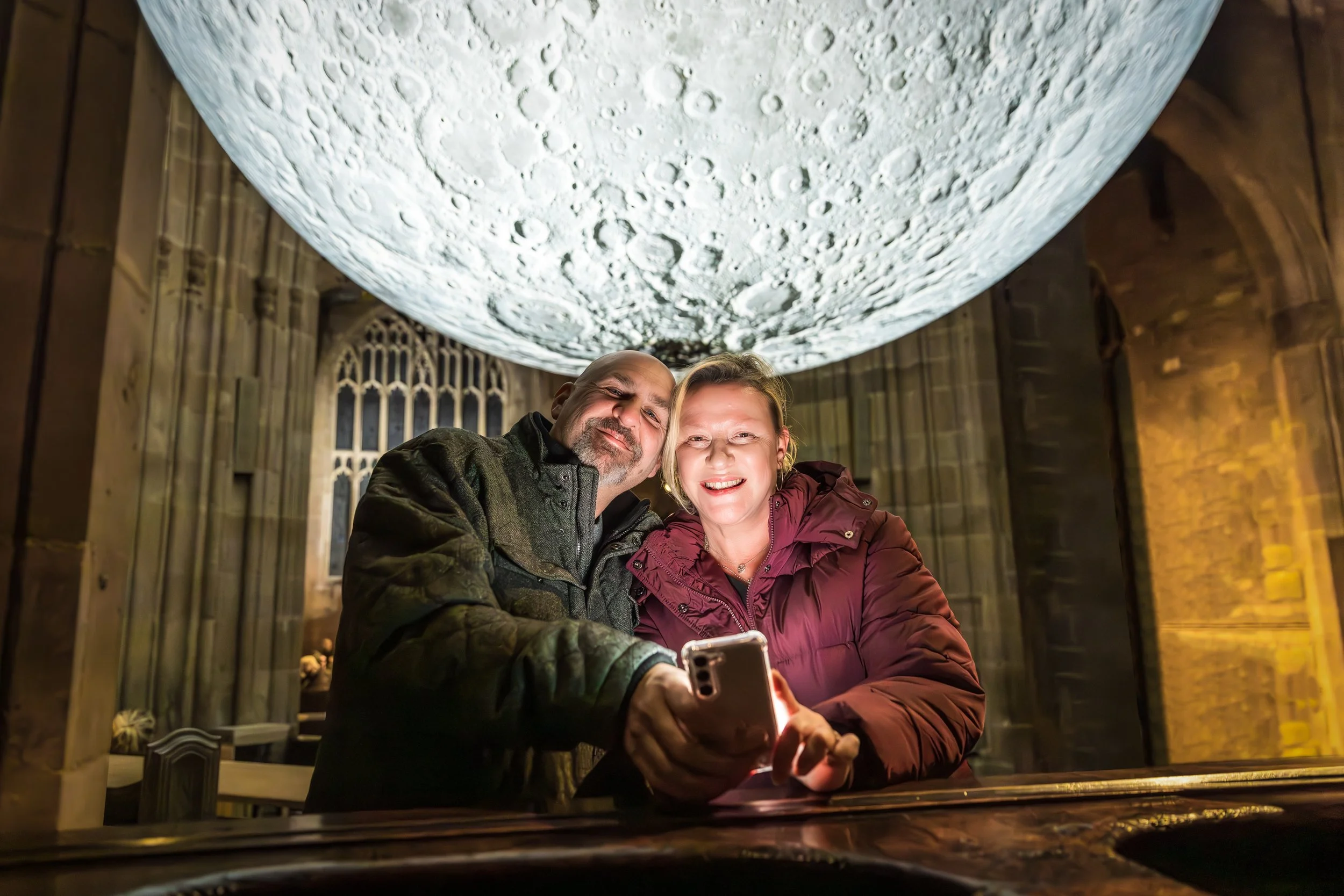 Museum Of The Moon by Luke Jerram