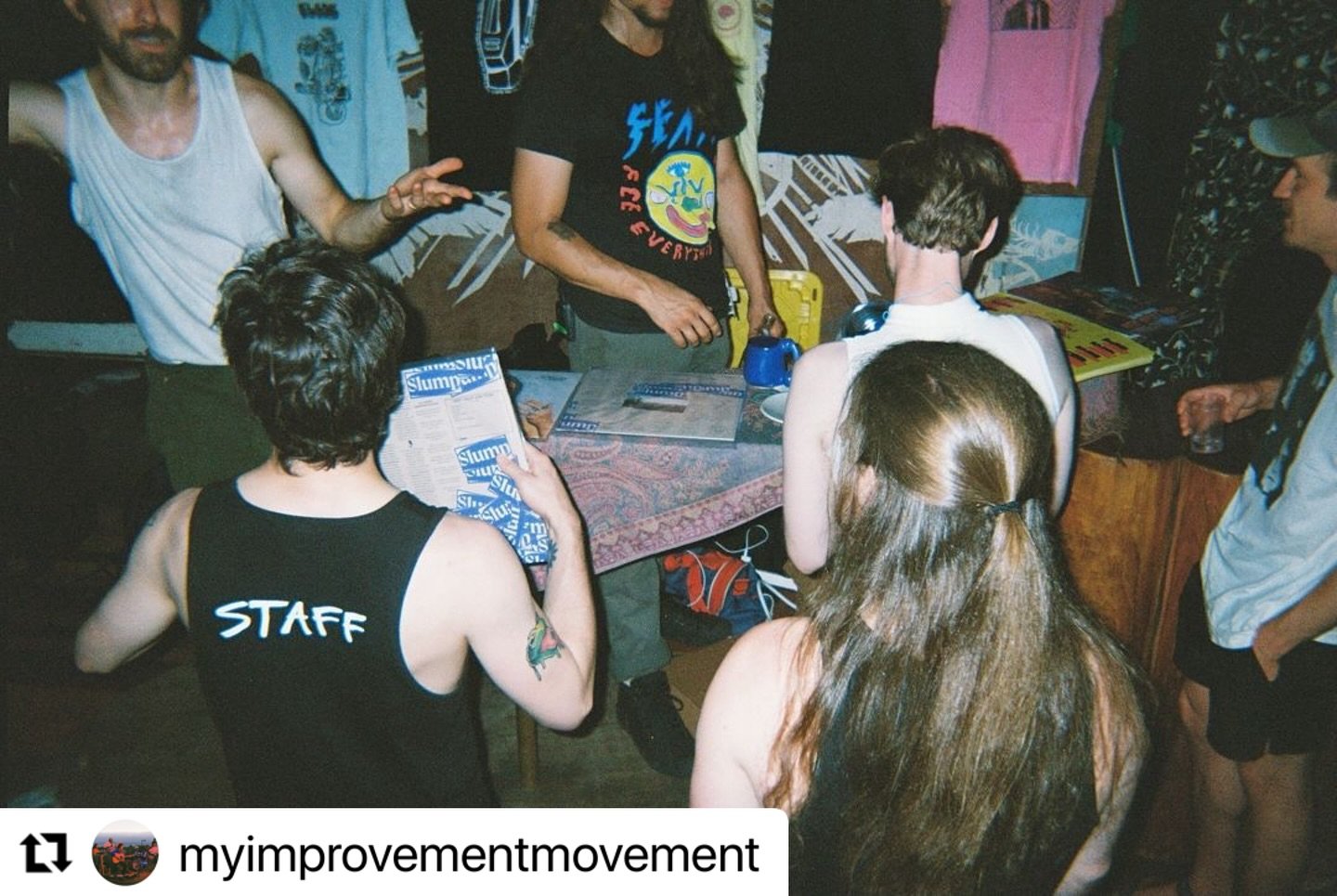 #Repost @myimprovementmovement with @use.repost
・・・
SLUMP VINYL BACK ONLINE FOR A LIMITED TIME 

You screamed at us and we listened. Limited amount of SLUMP available online via @weareechobase until we run out. Don&rsquo;t forget to follow us and sav
