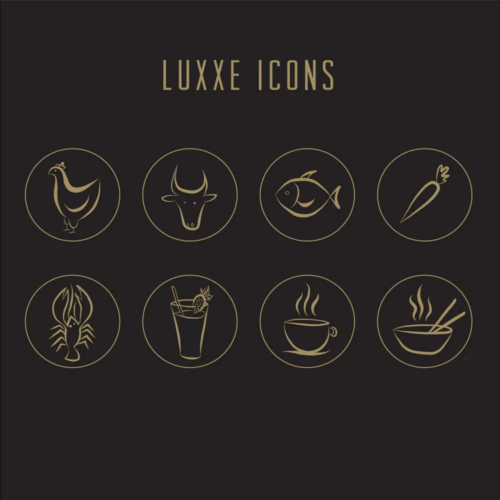 LUXXE SPICE Icon Design