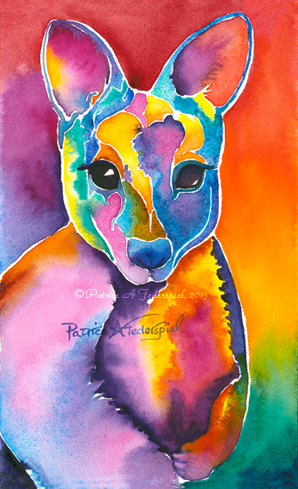 Lucky Rainbow Wallaby ©Patrice Federspiel