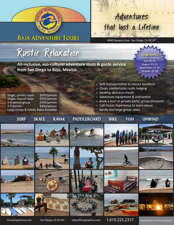 Ocean Experience Surf School Baja Adventures Surfari