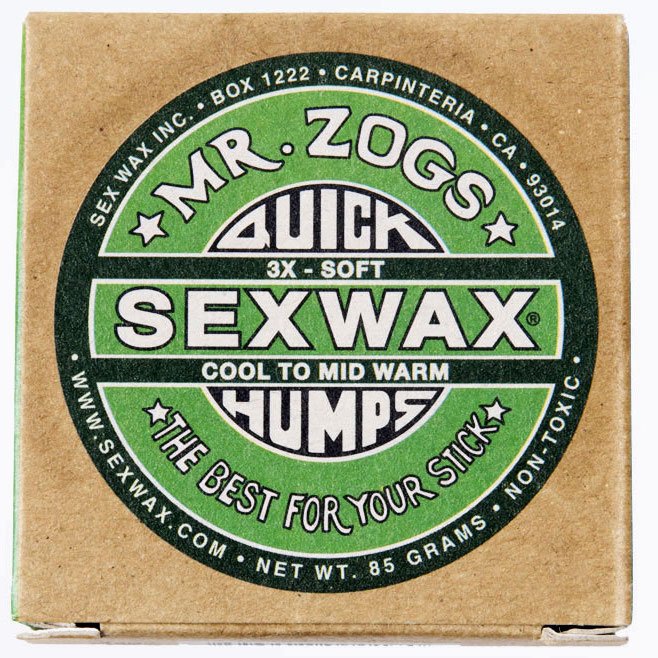 Mr. Zogs Sex Wax (Cool/Topcoat) — Ocean Beach Surf and Skate Shop