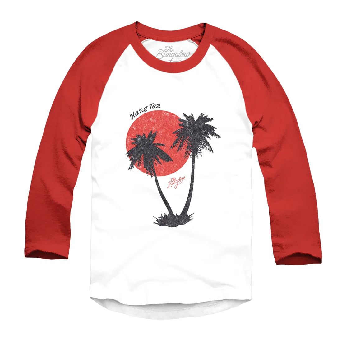 BASEBALL PALM TREES // WHITE, RED