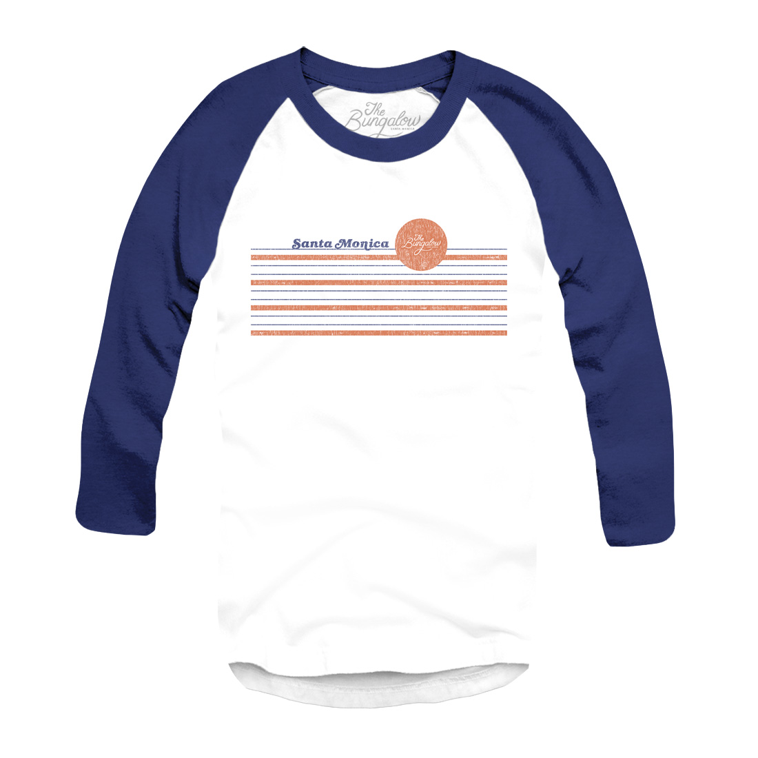 BASEBALL SM STRIPES // WHITE, NAVY
