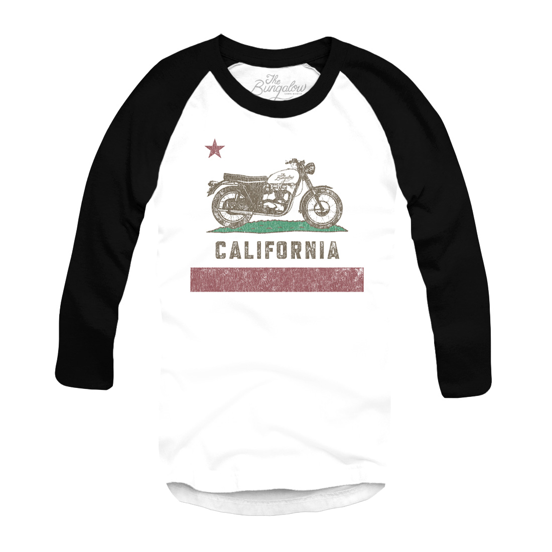 BASEBALL CALI MOTO // WHITE, BLACK
