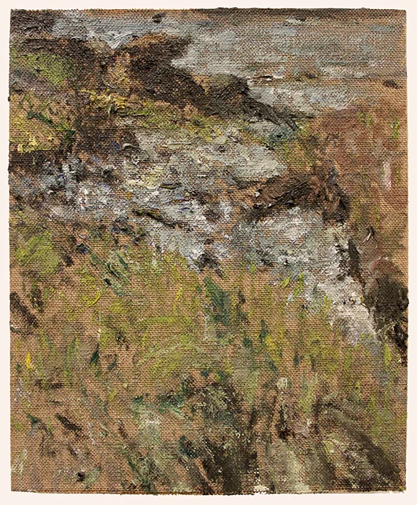   Low Tide, Afternoon II   Oil on linen mounted panel  6 x 8 inches  2014 