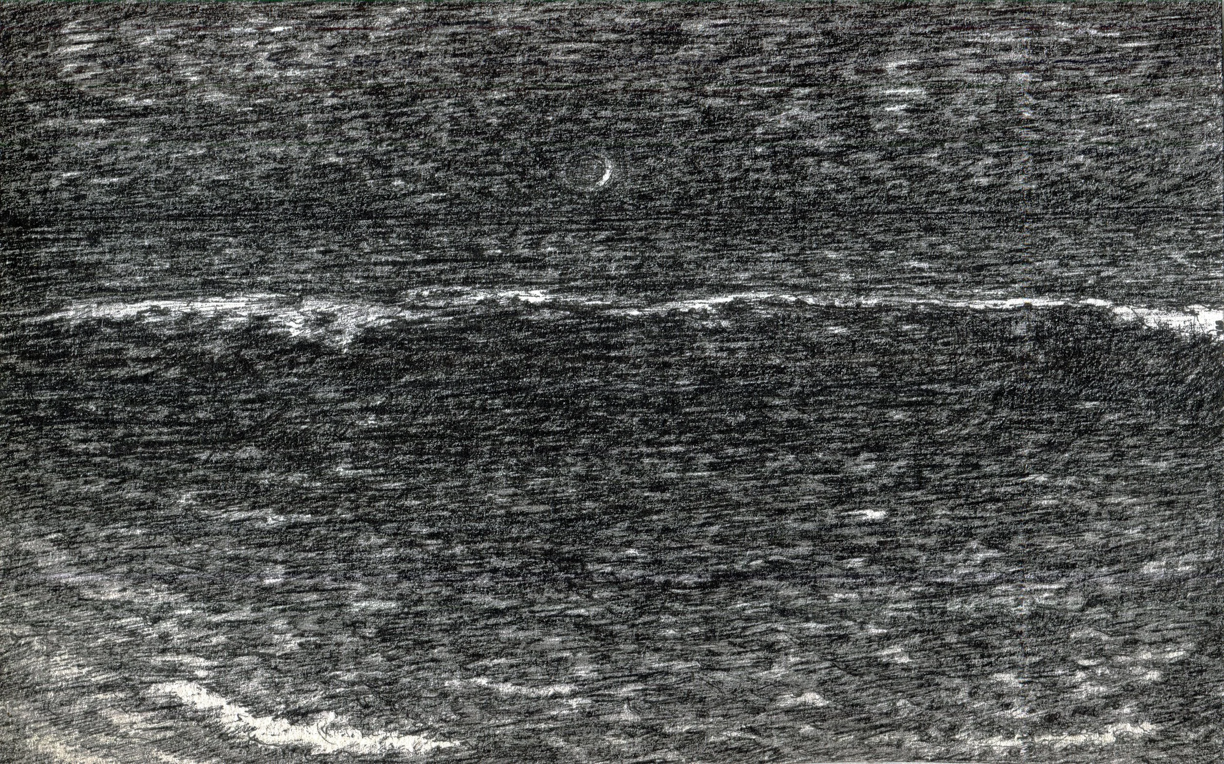   Ink on paper, 8 7/8 × 5 ½ inches, 2025 