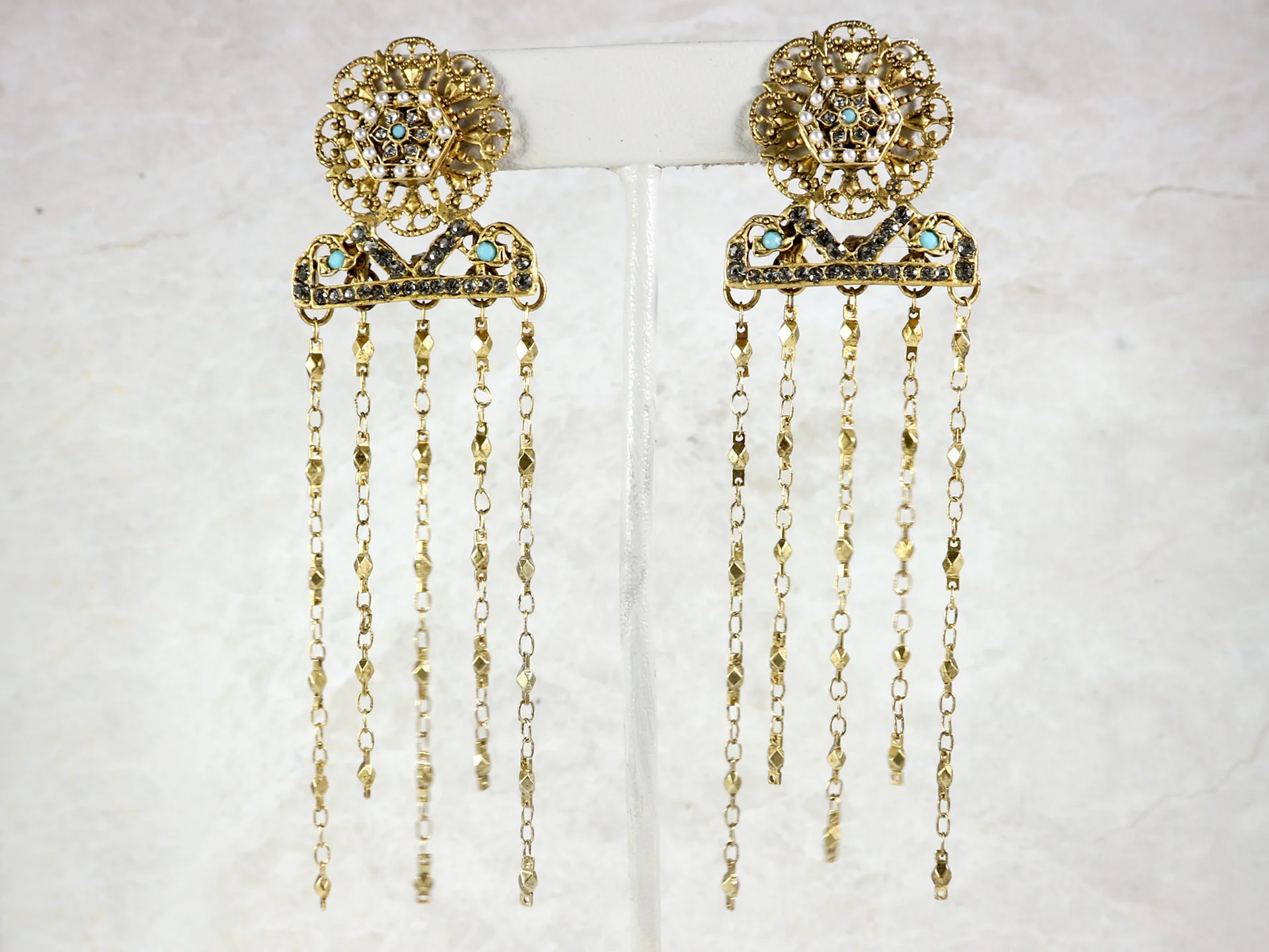 Shimmy Chain Earrings