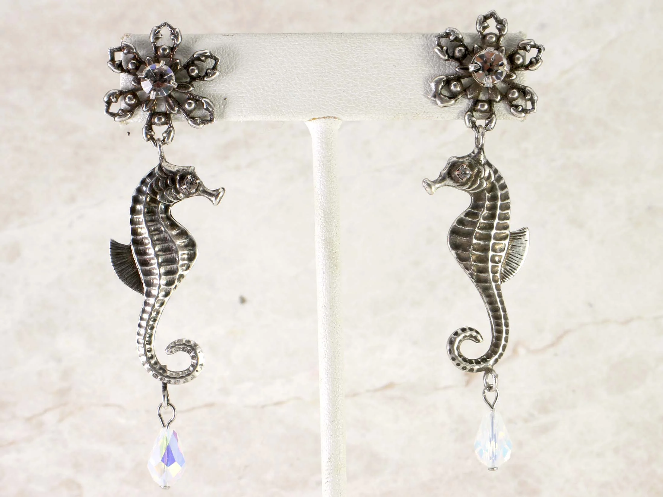 Seahorse Drop Earrings, E560