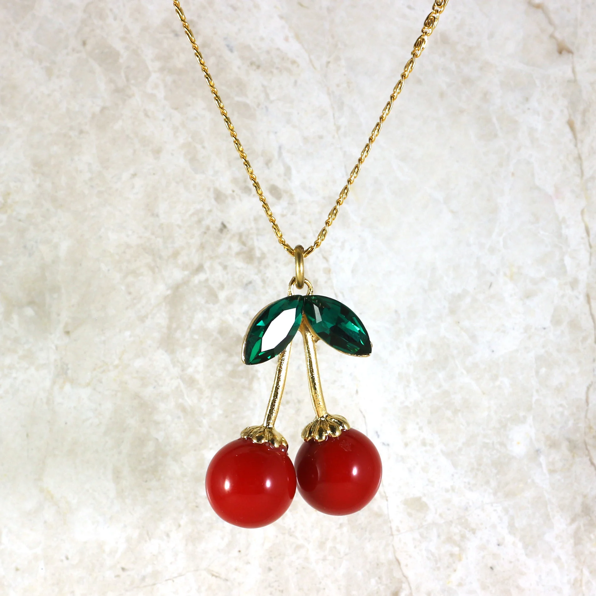 Cherry Bomb Pendant, N347 
