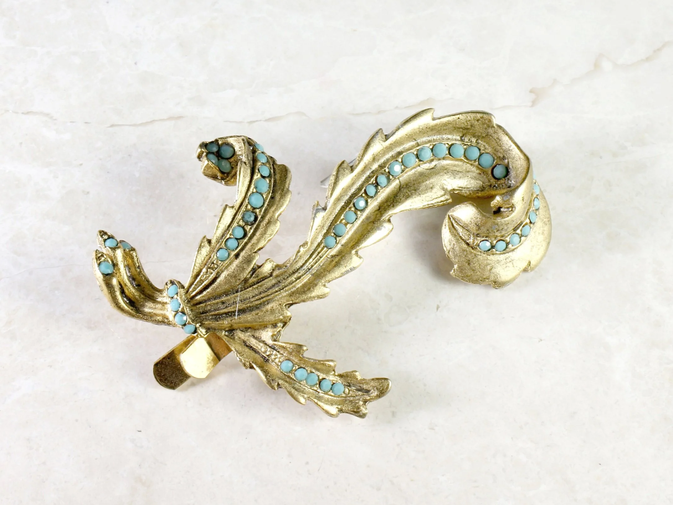 Rococo Swirl Hair Clip