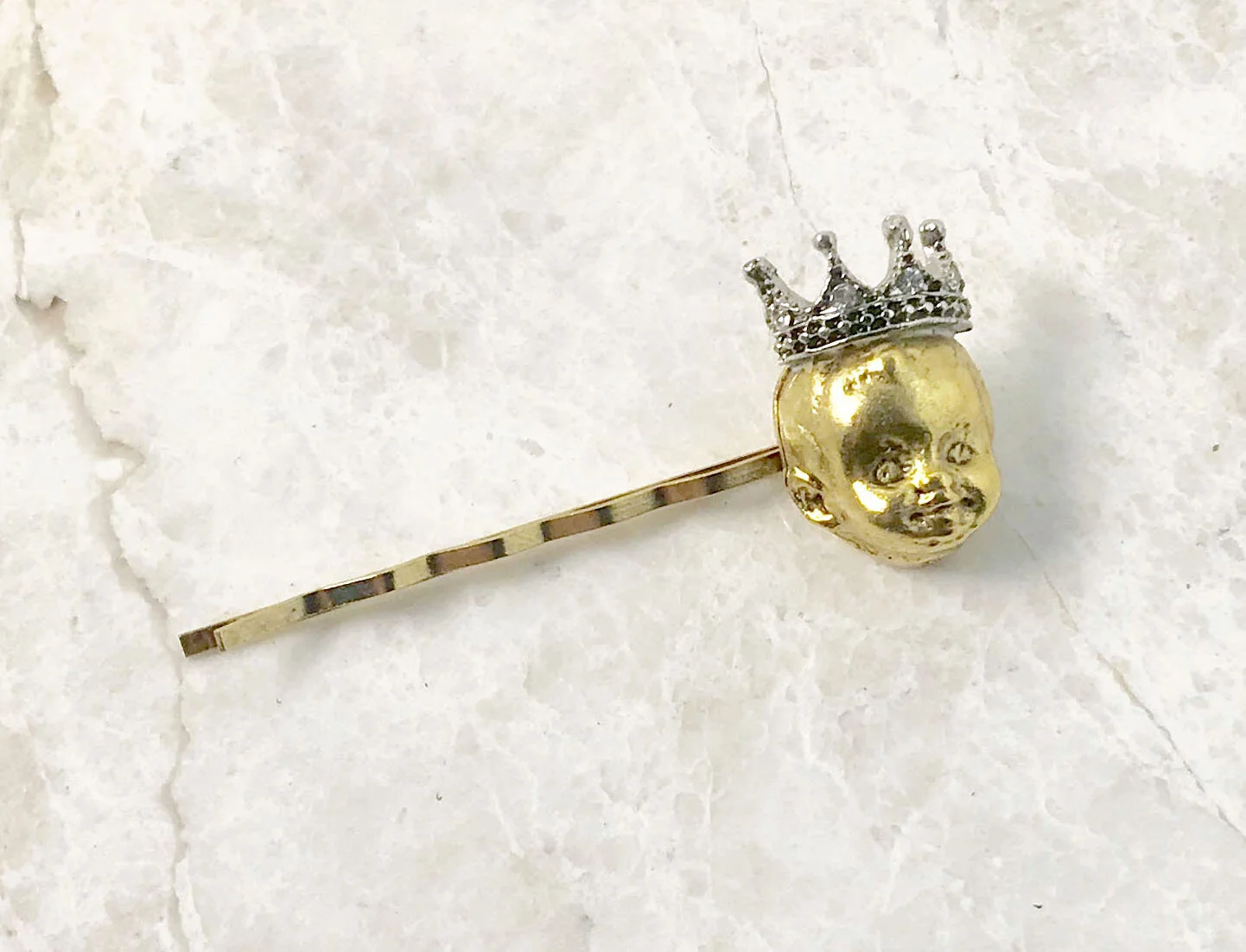 Baby Crown Bobby Pin — Miss Ellie NYC display picture 2