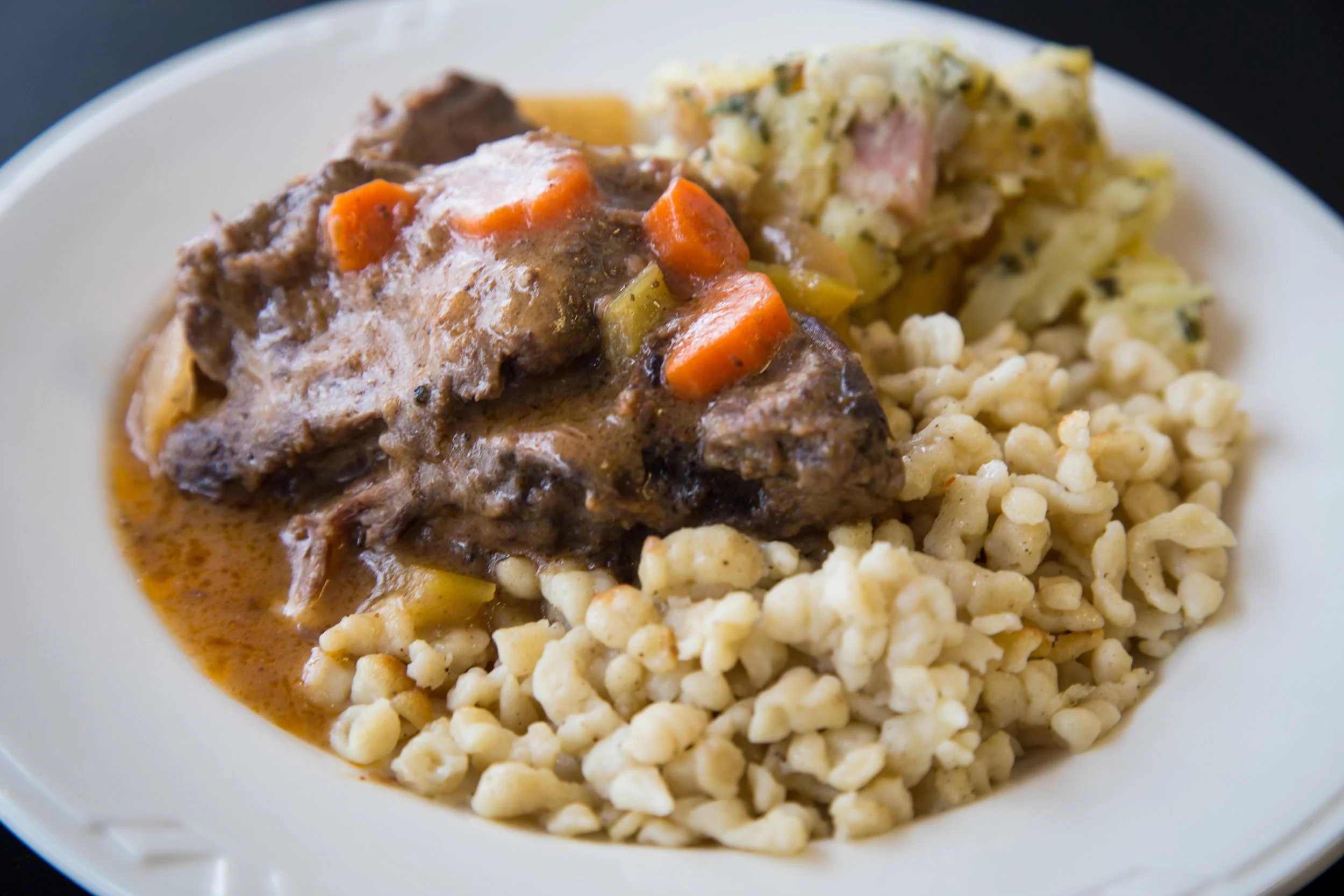 I devoured this Sauerbraten. I cant wait to have it again!