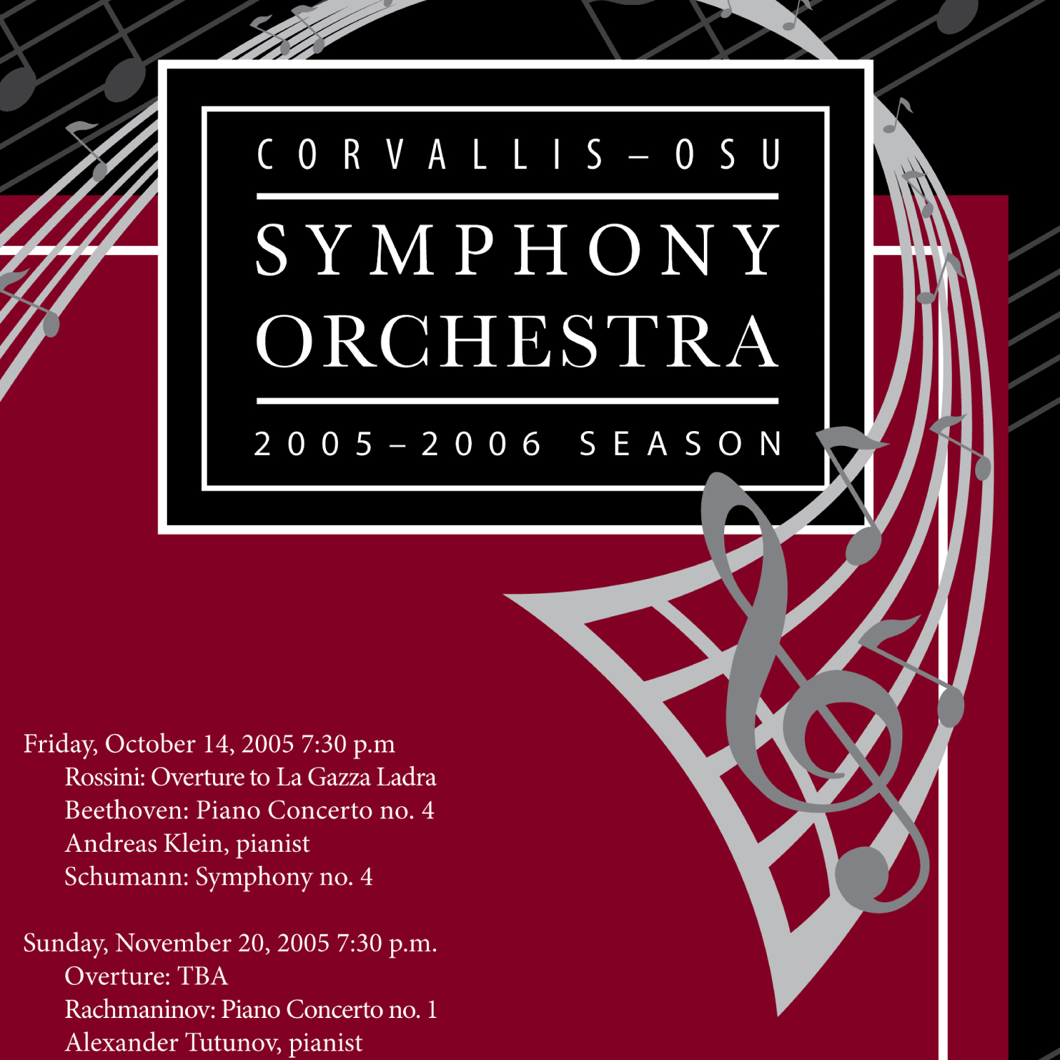 Symphony Poster