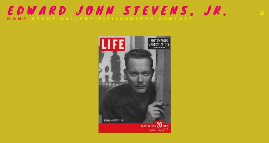EDWARD JOHN STEVENS Jr WEBSITE