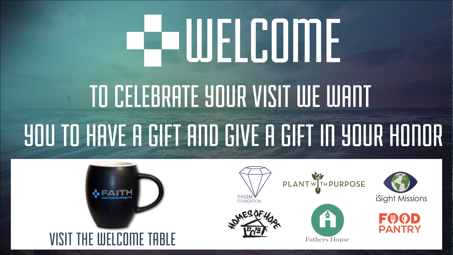 Stop by the Welcome Table to receive your free gift, pick a charity, and to find out more information. Stop by the Easter Egg Hunt to pick up your egg shells to stuff and bring back for the Community Easter Egg Hunt.