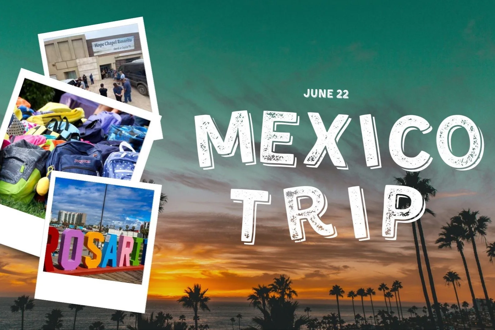 Mexico Trip: Backpack Drive