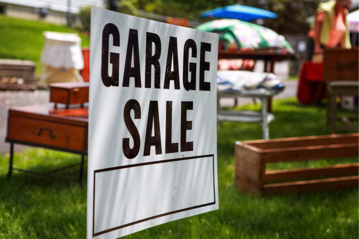 Winter Camp Garage Sale Fundraiser
