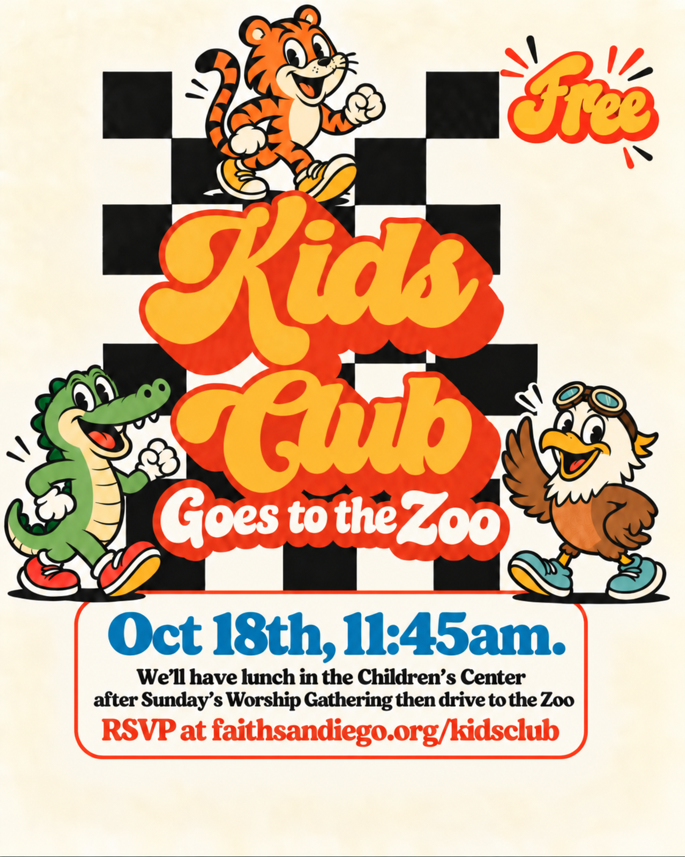 Kids Club Goes to the Zoo