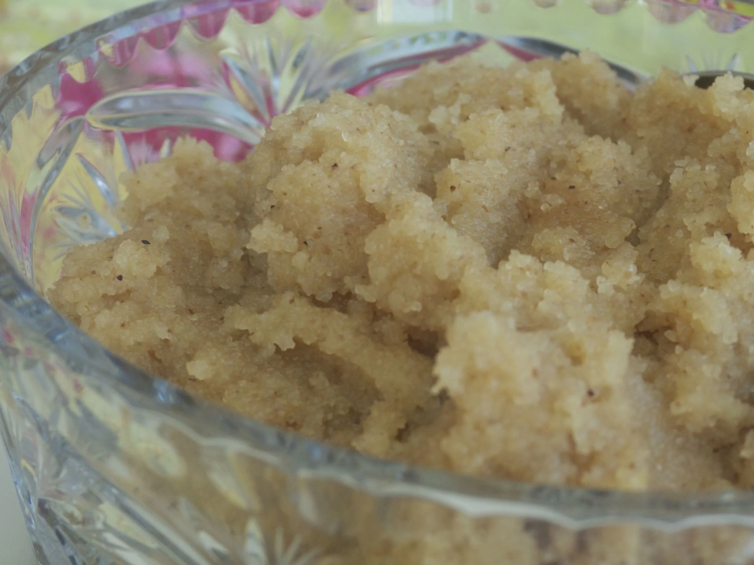 Halwa, sémola con frutos secos