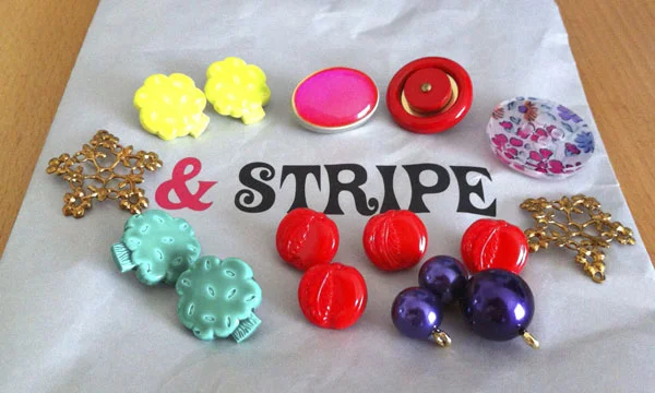 The buttons I bought