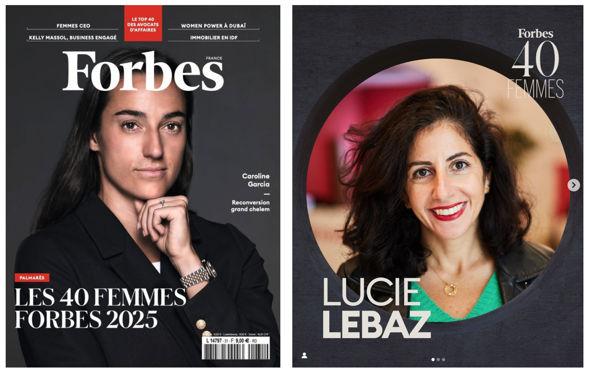 TOP 40 Femmes Forbes 2025
