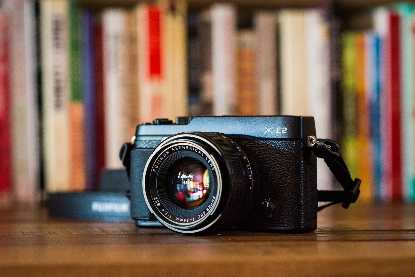 X-E2 on my table 