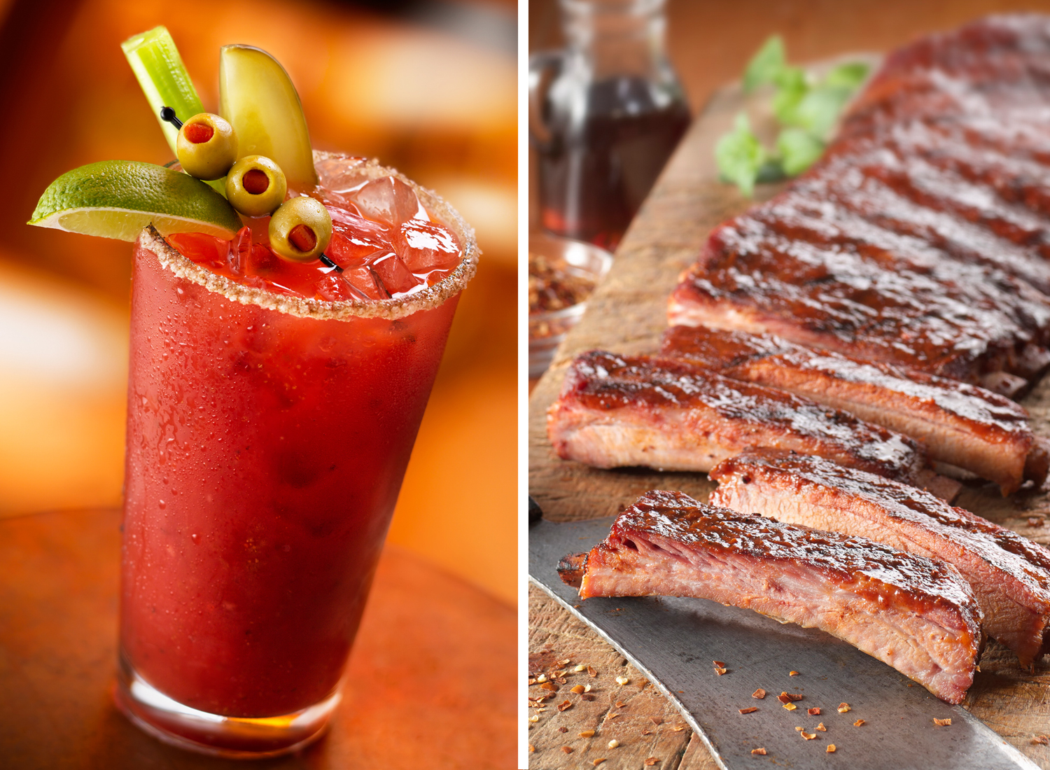 Bloody Mary With Ribs | Tony Kubat Photography