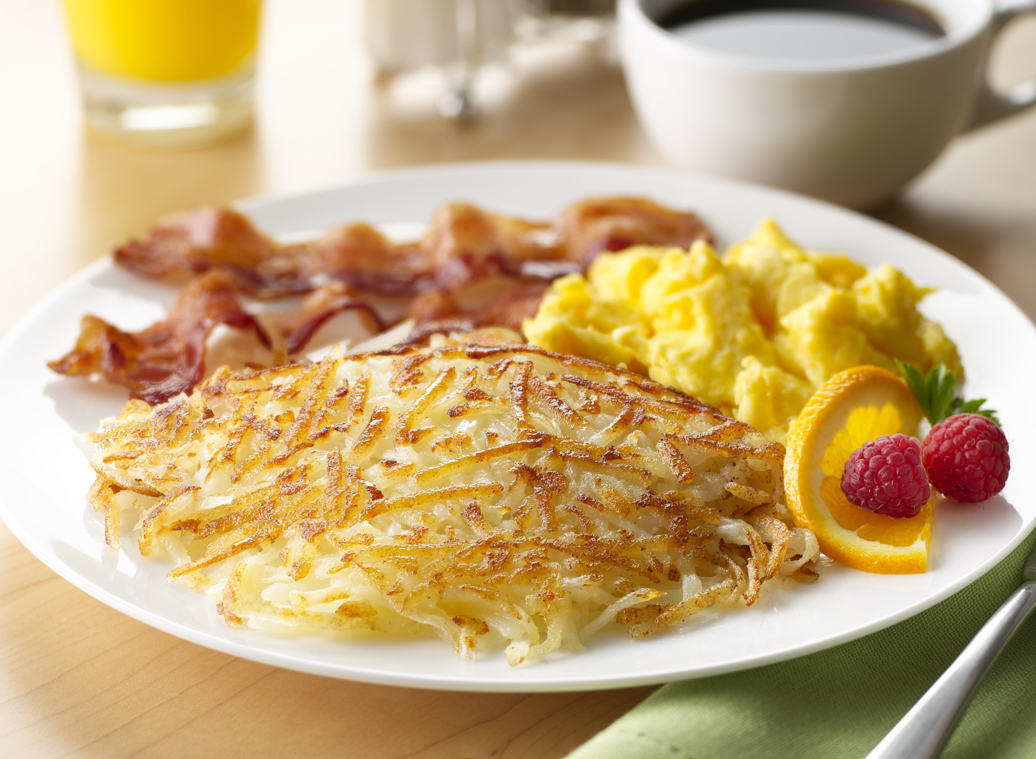 Hashbrowns With Eggs And Bacon | Tony Kubat Photography