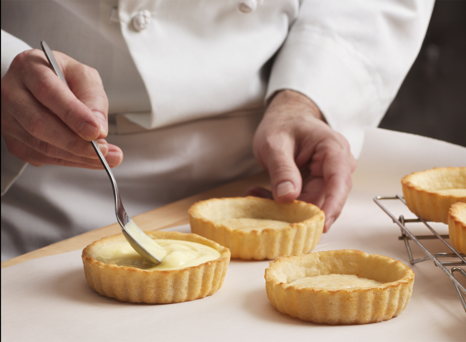 Pastry Shells With Chef