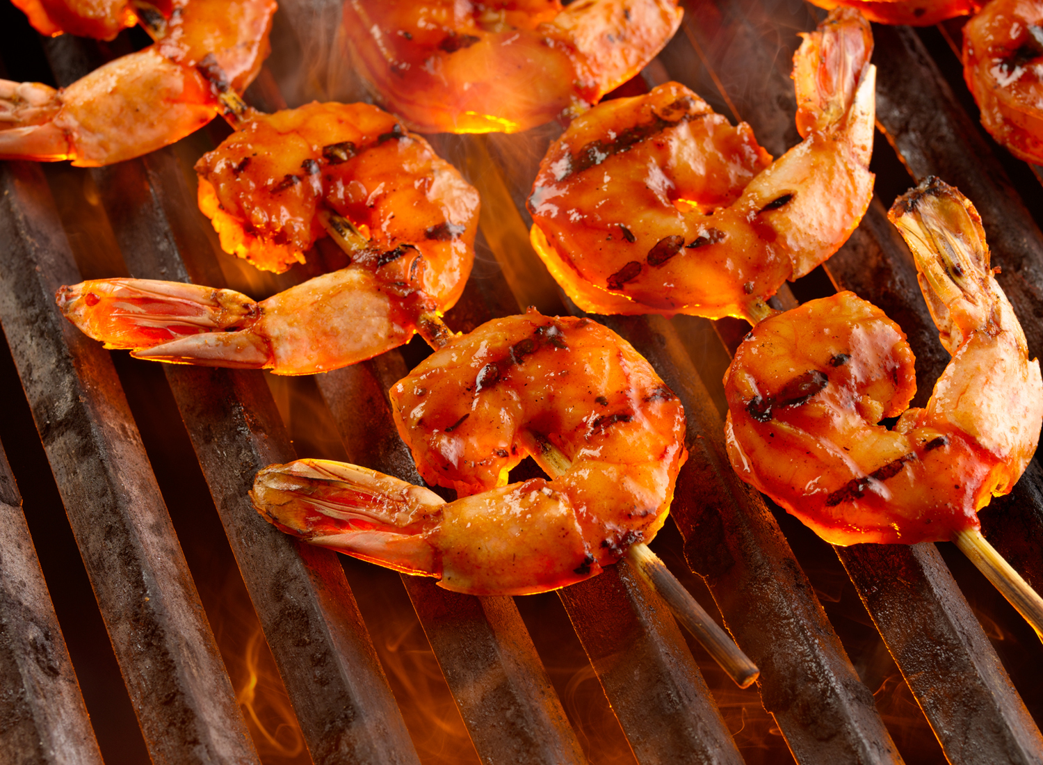 Shrimp On The Grill | Tony Kubat Photography